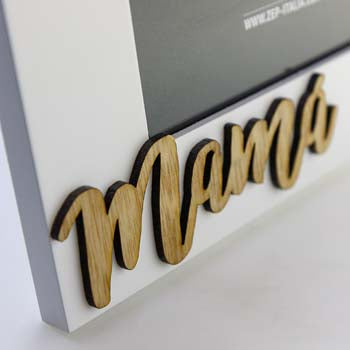 Zep Cadre Photo MM465ES Mama Es Blanc 10x15 cm — 3