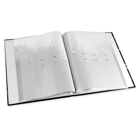 Zep Album à Insertions EB57100B Umbria Black pour 100 Photos 13x19 cm — 2