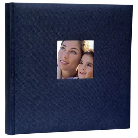 Zep Album Photo OB313130 Cotton Con Velina Bleu avec 30 Feuilles 31x31 cm