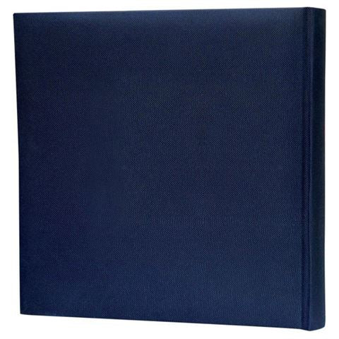Zep Album Photo OB313130 Cotton Con Velina Bleu avec 30 Feuilles 31x31 cm — 3
