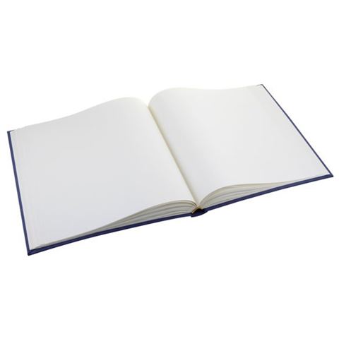 Zep Album Photo OB313130 Cotton Con Velina Bleu avec 30 Feuilles 31x31 cm — 4