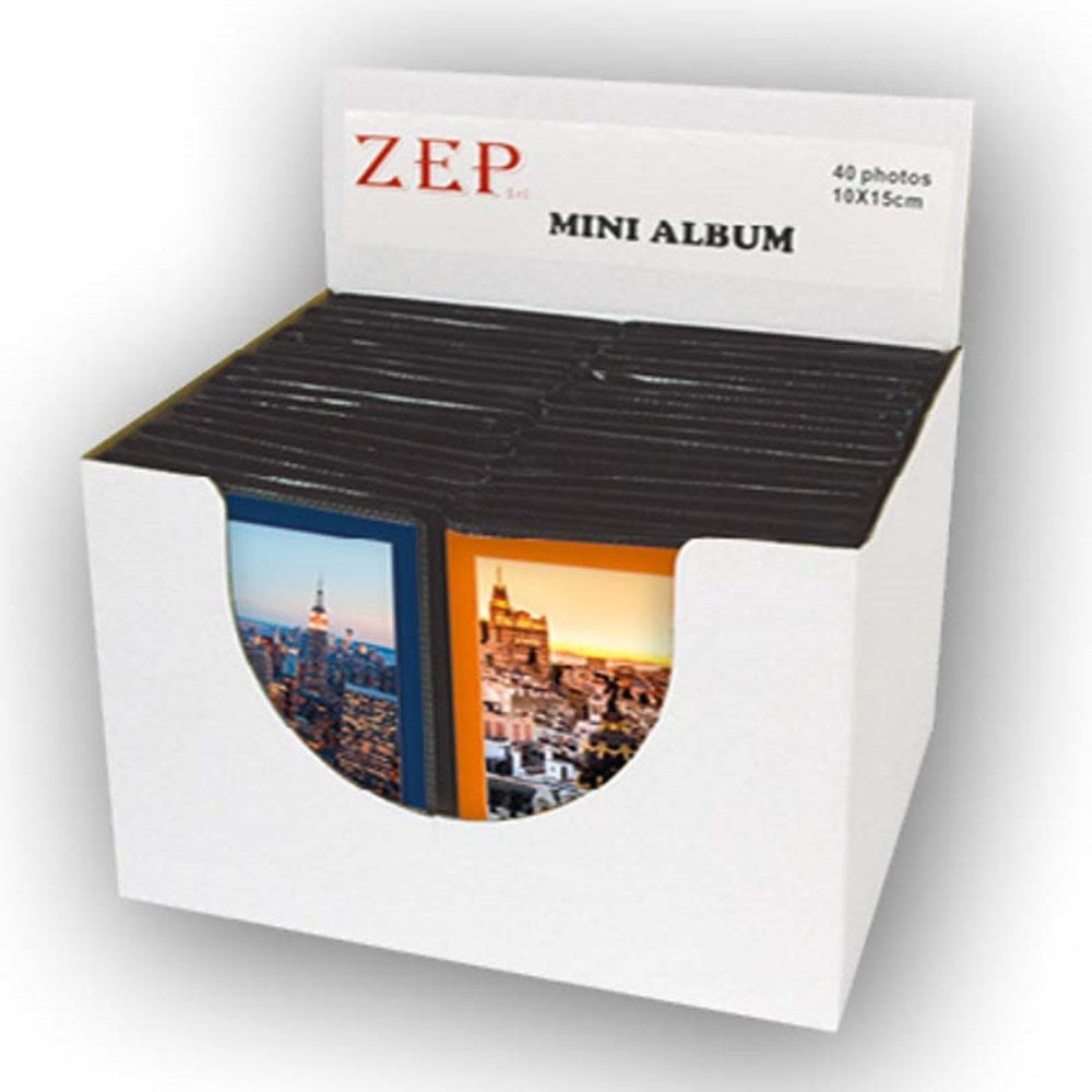 Zep Album à Glisser Set 36x MV4640T Viaggio pour 40 Photos 10x15 cm