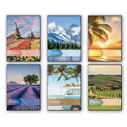 Zep Album à Glisser Set 36x MV4640T Viaggio pour 40 Photos 10x15 cm — 2