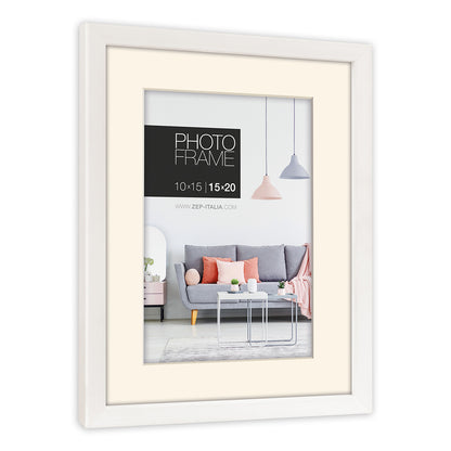 Zep Cadre Photo NP29W Edison Blanc 21x29,7 cm