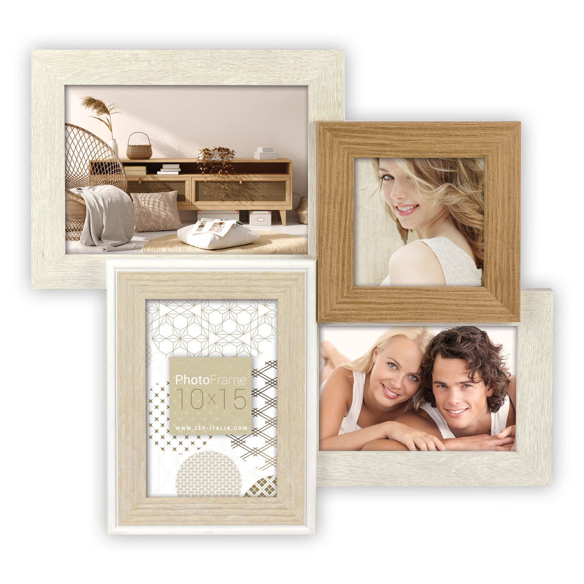 Zep Cadre Photo ZD843 Desio pour 4 Photos