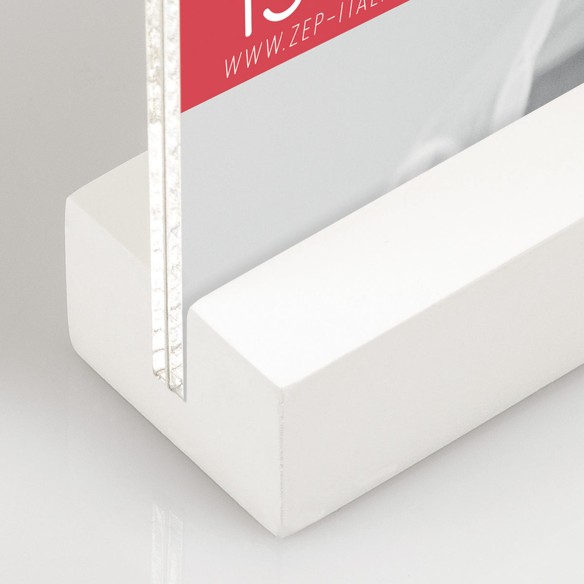 Zep Cadre Photo EQ57WH Dresda Blanc Vertical 13x18 cm — 2