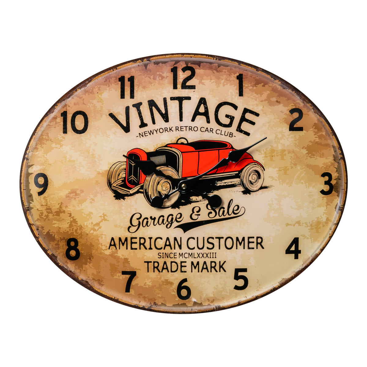 Zep Wall Art Horloge Roland HHC738 39x48x2 cm — 3