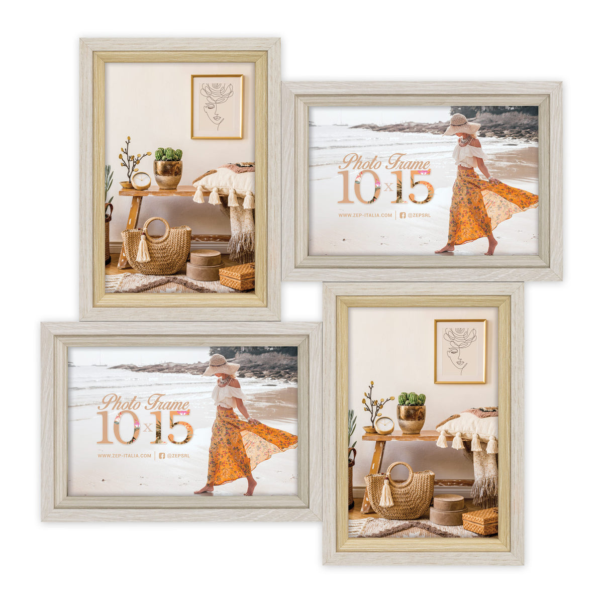 Zep Cadre Photo VZ442 Zara 4Q 4x10x15 cm — 2