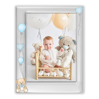 Cadre photo bebe B17246B Ivan Blue 10x15 cm