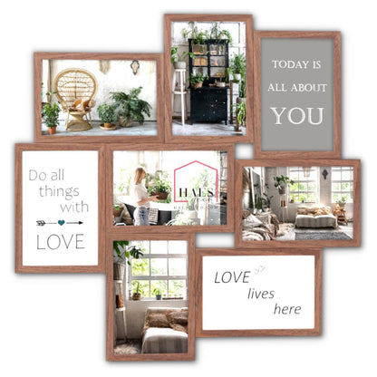 Zep Multi Cadre Photo MP150 Stockholm Dark Brown 8x10x15 cm