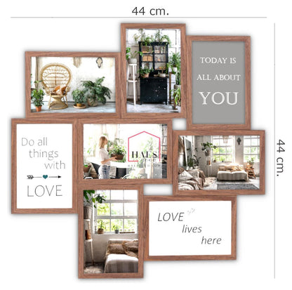 Zep Multi Cadre Photo MP150 Stockholm Dark Brown 8x10x15 cm — 6