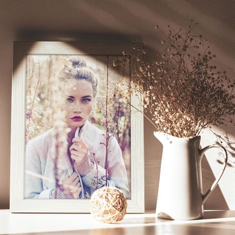 Zep cadre photo HK568W Halle White 15x20 cm — 2