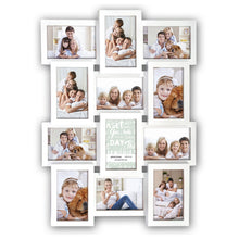 Zep Cadre photo PI01917 Blanc pour 12 Photos