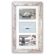 Zep Cadre Photo V23136 Nelson 6 3Q White Wash pour 3 Photos