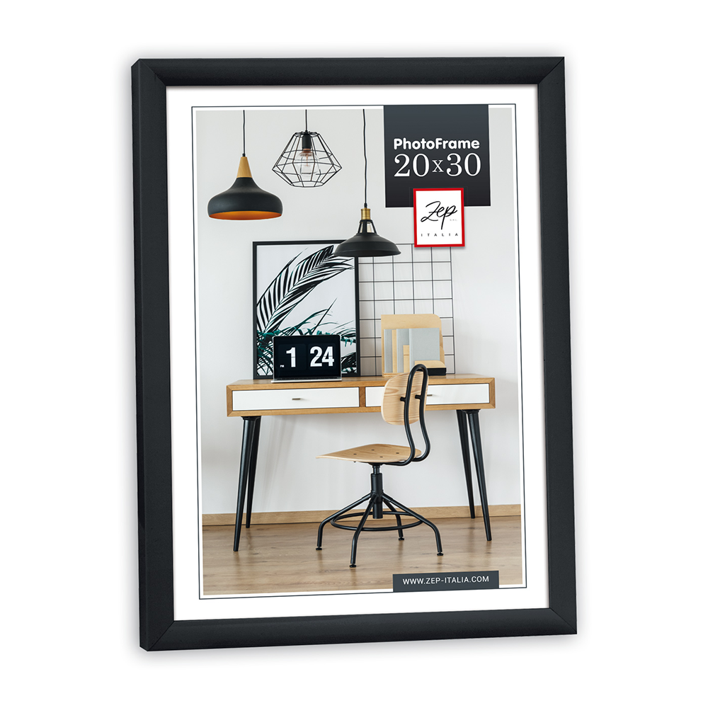 Zep Cadre Photo KB7 Noir 40x50 cm