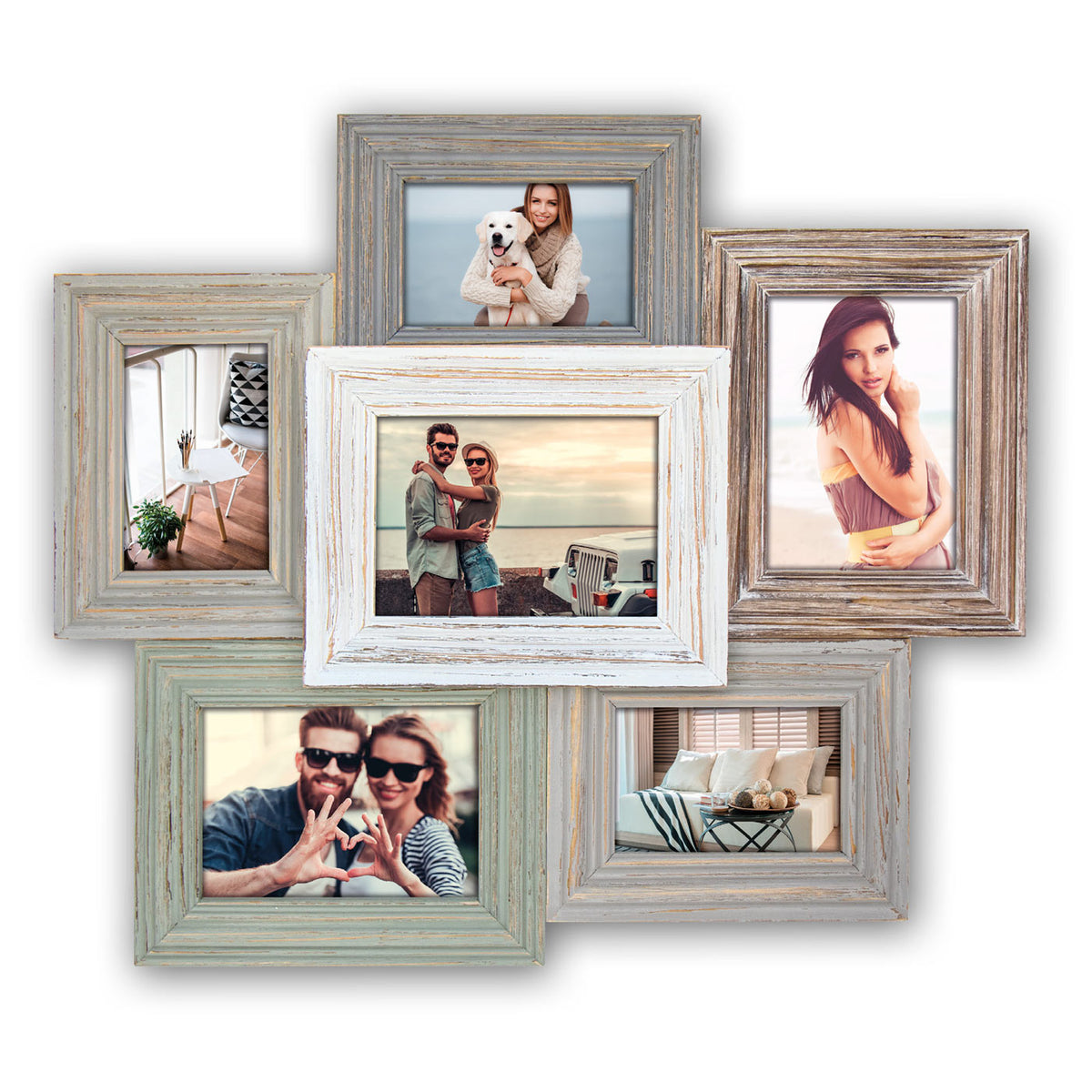 Zep cadre photo NE1706 Meridien 3x10x15 3x13x18 (60x52) cm